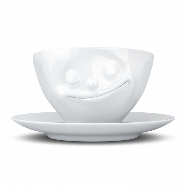 COFFEE CUPS 200ML "HAPPY"