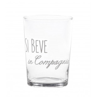 BICCHIERE SI BEVE IN COMPAGNIA