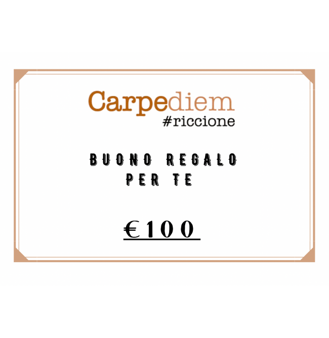 BUONO REGALO €100