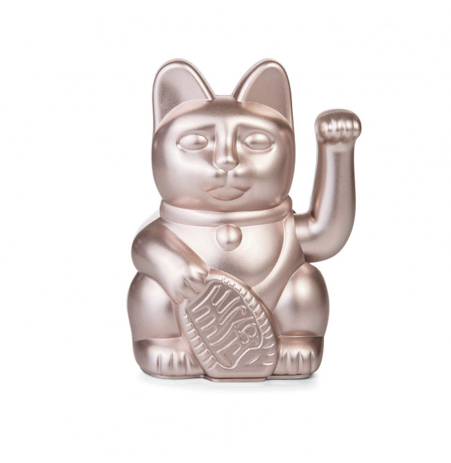 LUCKY CAT METALLIC ROSE