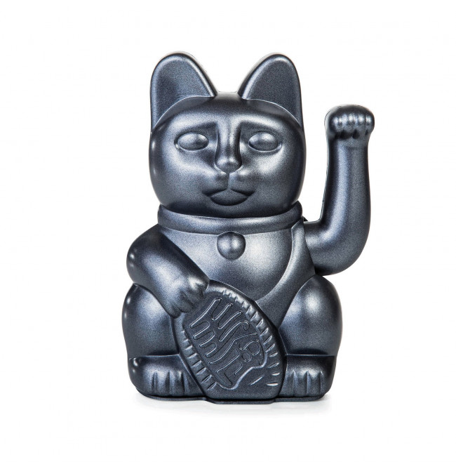 LUCKY CAT METALLIC GREY