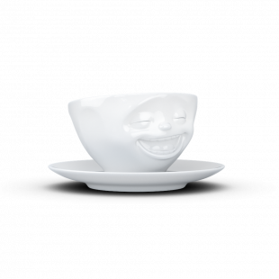 COFFEE CUPS 200ML "LAUGHING"