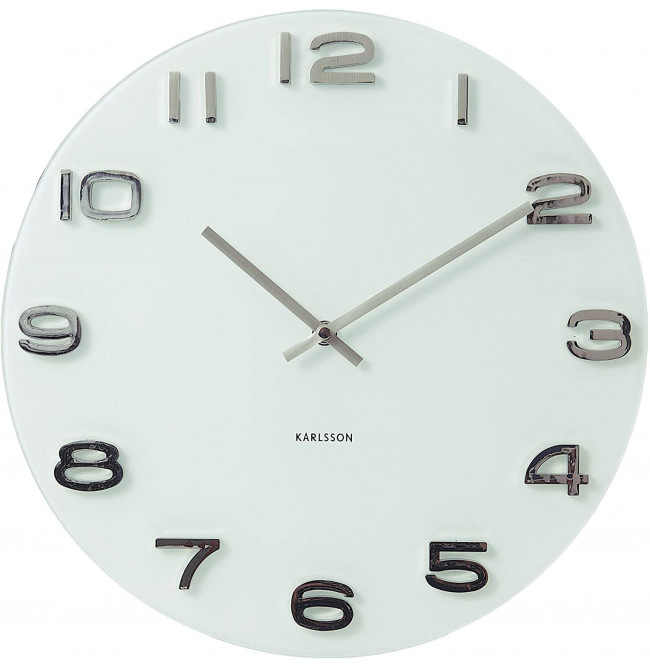 OROLOGIO VINTAGE TONDO BIANCO