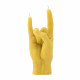 CANDLEHAND &quot;YOU ROCK&quot; YELLOW