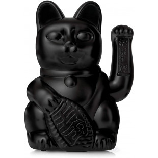 LUCKY CAT LARGE BLACK