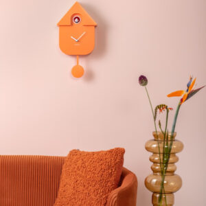 OROLOGIO CUCKOO MOUSE ARANCIO