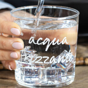 BICCHIERE "ACQUA FRIZZANTE"