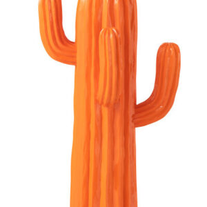 CACTUS RESINA ARANCIONE GRANDE