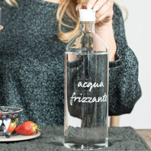 BOTTIGLIA IN VETRO "FRIZZANTE"