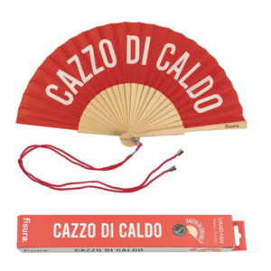 VENTAGLIO "CAZZO DI CALDO" ROSSO
