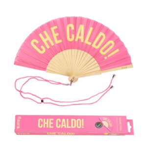 VENTAGLIO "CHE CALDO!" ROSA