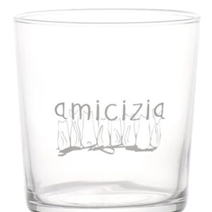 BICCHIERE "AMICIZIA GATTINI"