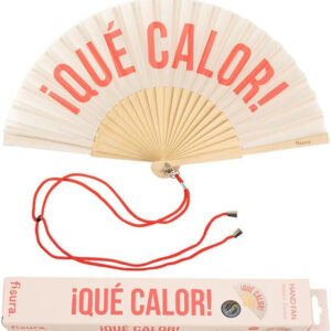 VENTAGLIO "QUE' CALOR!" BEIGE