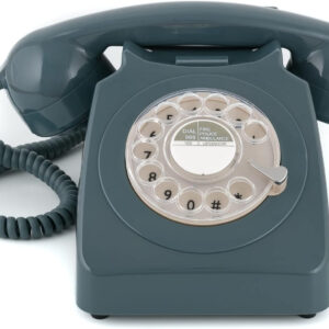 TELEFONO GPO746 ROTARY GREY