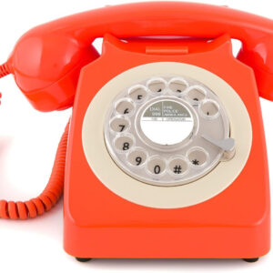 TELEFONO GPO746 ROTARY ORANGE