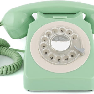 TELEFONO GPO746 ROTARY MINT GREEN