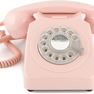TELEFONO GPO746 ROTARY PINK