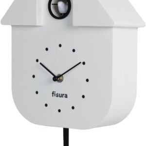 OROLOGIO CUCKOO MOUSE BIANCO NERO