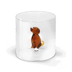 BICCHIERE DECORO CANE