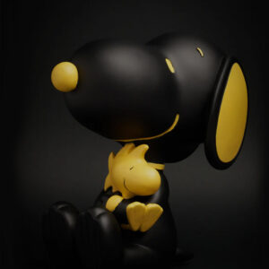 SNOOPY WOODSTOCK BLACK