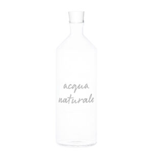 BOTTIGLIA IN VETRO "NATURALE"