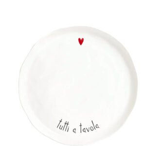 PIATTO PIANO "TUTTI A TAVOLA"