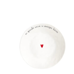 PIATTO FONDO "IN QUESTA CASA SI MANGIA BENE"