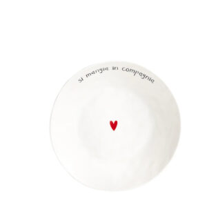 PIATTO FONDO "SI MANGIA IN COMPAGNIA"
