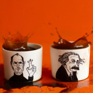 SET DUE TAZZINE CAFFE' - I CERVELLONI