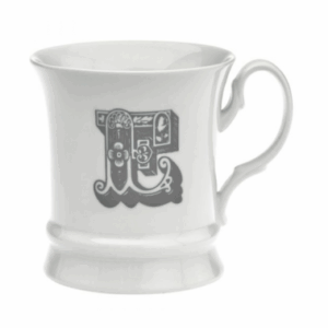 TAZZA LETTERA "E"