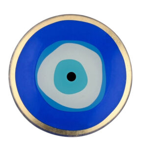 PIATTINO ROTONDO OCCHIO BLU