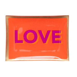 PIATTINO RETTANGOLARE LOVE