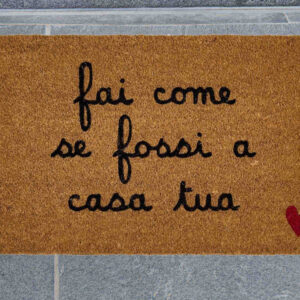 ZERBINO "FAI COME FOSSI A CASA TUA"