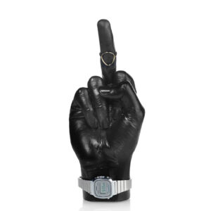 THE FINGER SCULPTURE BLACK