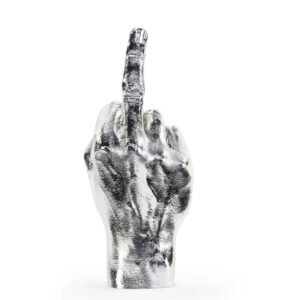 THE FINGER SCULPTURE SILVER