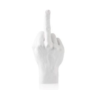 THE FINGER SCULPTURE WHITE