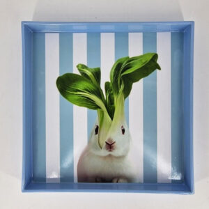 VASSOIO SVUOTATASCHE MYKONOS QUARATO - CONIGLIO