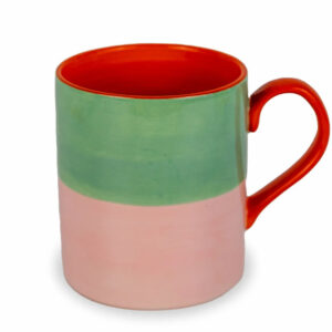 MUG IN STONEWARE VERDE