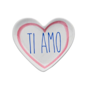 PIATTINO CUORE TI AMO