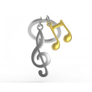 PORTACHIAVI NOTA E CHIAVE DI VIOLINO