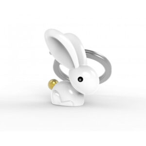 PORTACHIAVI CONIGLIETTO BIANCO