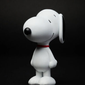 SNOOPY STANDING WHITE 12CM