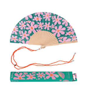 VENTAGLIO "FIORI FUCSIA"