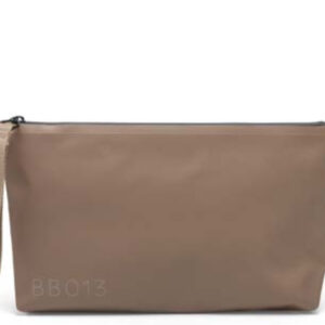 POUCH BAG ALMOND BROWN