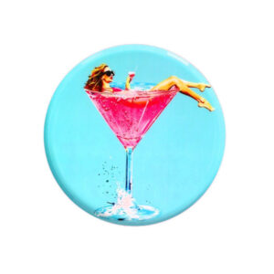 VASSOIO ROTONDO WOMAN IN MARTINI