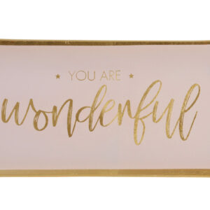 PIATTINO RETTANGOLARE YOU ARE WONDERFUL