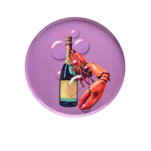 VASSOIO ROTONDO CHAMPAGNE & LOBSTER