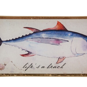 PIATTINO RETTANGOLARE LIFE'S IS A BEACH