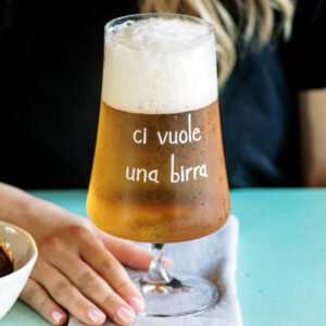 SET 2 CALICI "CI VUOLE UNA BIRRA"
