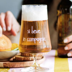 SET 2 CALICI "SI BEVE IN COMPAGNIA"
